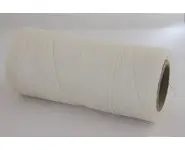 Bobine fil ciré Blanc