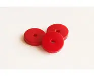 Rondelle 15mm Rouge