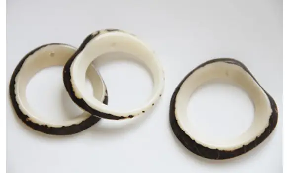 Anneau zébré Naturel