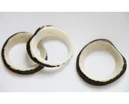 Anneau zébré Naturel