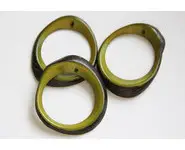 Anneau zébré Vert
