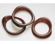 Anneau zébré Chocolat