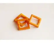 Carré évidé Jaune