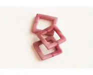 Carré évidé Mauve