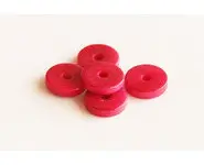 Rondelle 13mm Rose