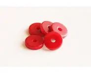 Rondelle 13mm Rouge