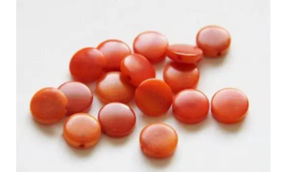 Pastille 10mm orange