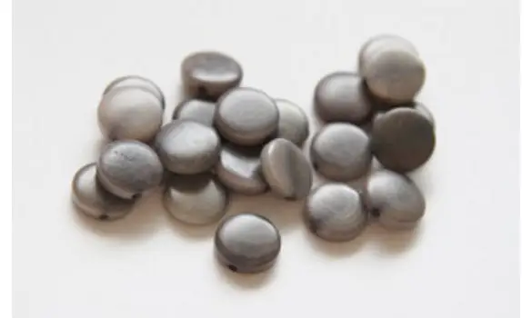 Pastille 10mm gris