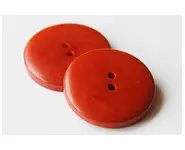 Bouton 36mm orange