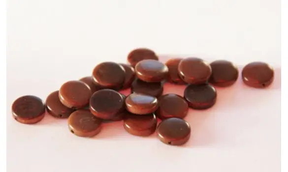 Pastille 9mm chocolat