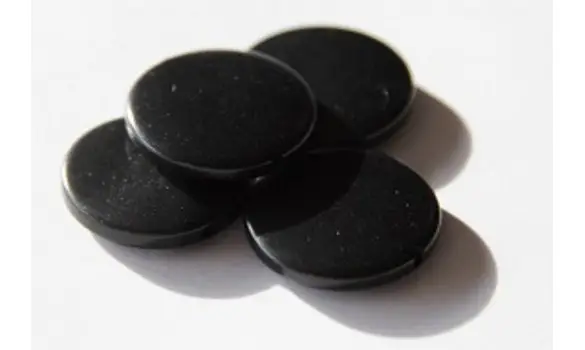 Pastille 20mm Noir
