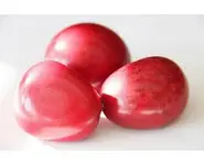 Noix de Tagua rouge