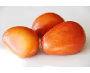 Noix de Tagua orange