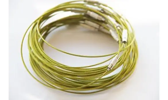 Bracelet câblé olive