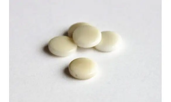 Pastille 13mm naturel