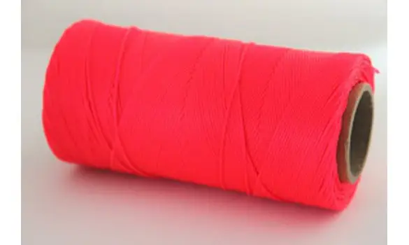 Bobine fil ciré Rose fluo