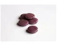 Pastille 13mm mauve
