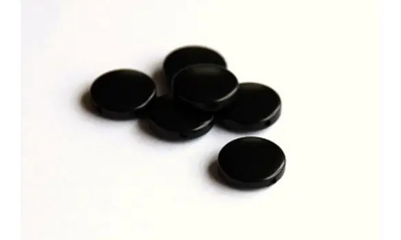 Pastille 13mm noir