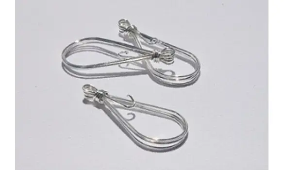 Pendentif goutte 43mm