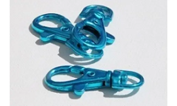 Mousqueton bleu 39mm