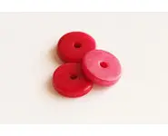 Rondelle 15mm Rose