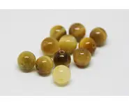 Oeil de tigre jaune 8mm