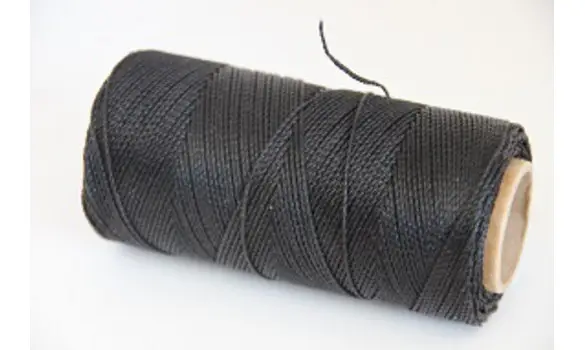 Bobine fil ciré Noir
