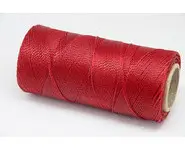 Bobine fil ciré Carmin