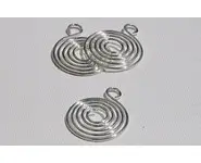 Pendentif spirale 22mm