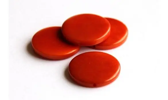Pastille 25mm Orange