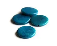 Pastille 25mm Bleu