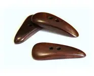 Bouton dent chocolat