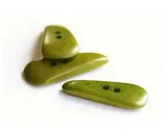 Bouton dent vert