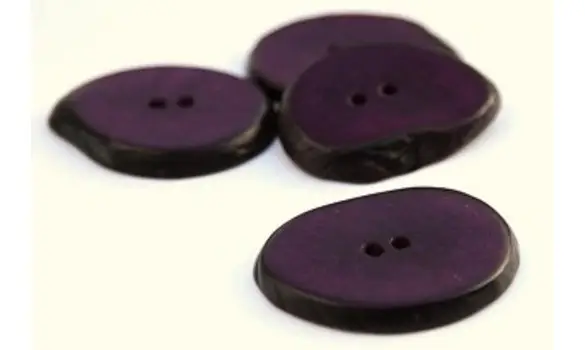 Bouton nature violet