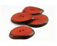 Bouton nature orange