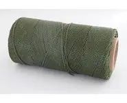 Bobine fil ciré Kaki