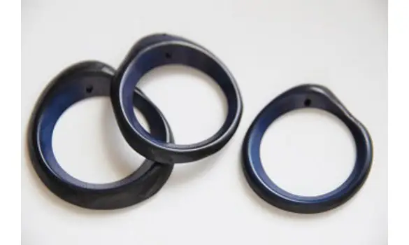 Anneau zébré marine