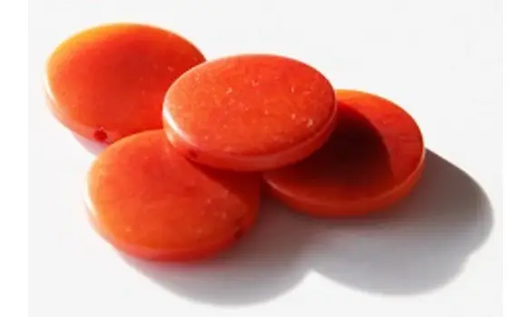 Pastille 20mm Orange