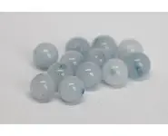 Aigue marine givrée 8mm