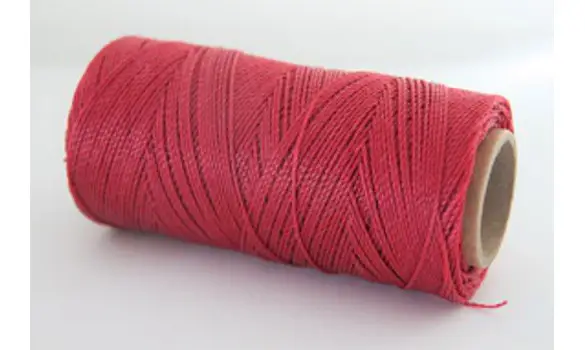 Bobine fil ciré Framboise