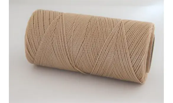 Bobine fil ciré Sable