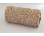Bobine fil ciré Sable