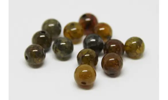 Agate veines de dragon 8mm