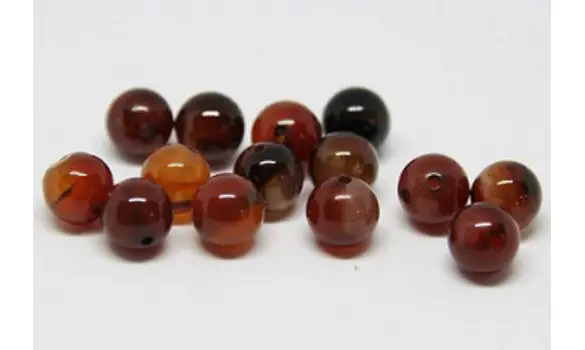 Agate chocolat 8mm