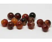 Agate chocolat 8mm