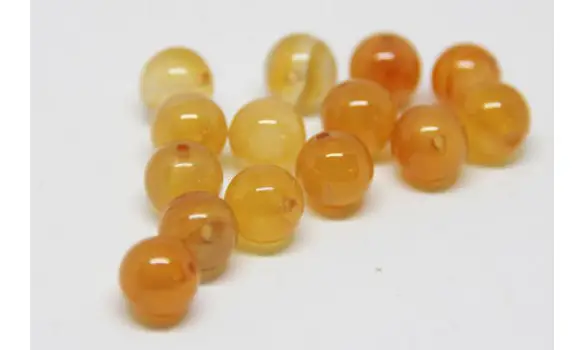 Agate orange 8mm