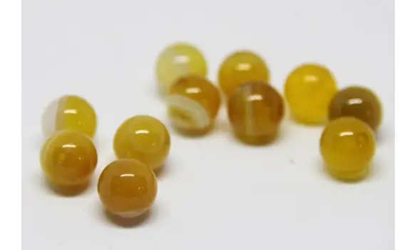 Agate jaune 8mm