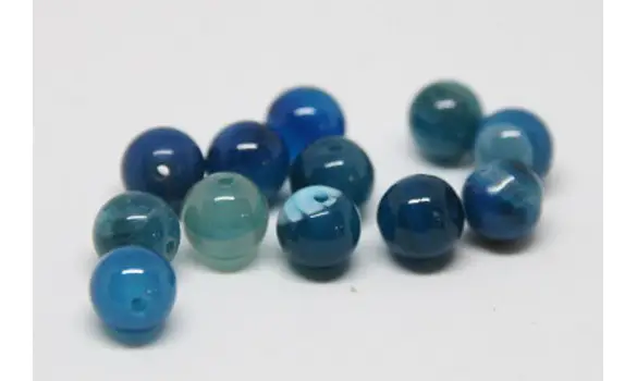 Agate bleu 8mm