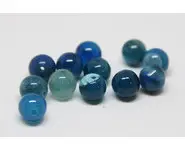 Agate bleu 8mm