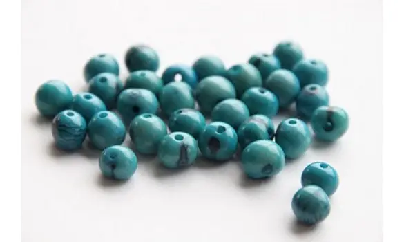 Açaïs bleu turquoise x10